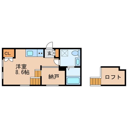 REX新栄の物件間取画像